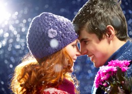 亲密的情侣图片