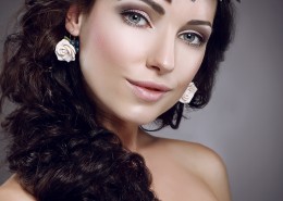 美丽新娘造型图片