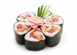 美味的寿司图片