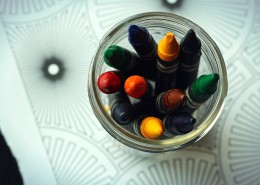 画画用的蜡笔图片