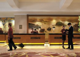 中国北京国贸饭店大堂图片