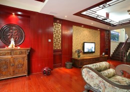 新中式风格室内设计-郑军作品图片