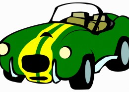 老爷车卡通图片