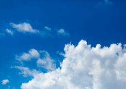 蓝天白云美丽风景图片