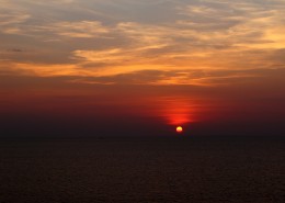 唯美的落日图片