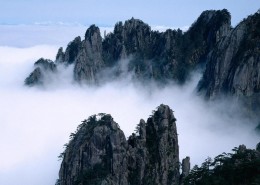 壮阔的山河风光图片