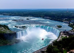 加拿大尼亚加拉大瀑布风景图片