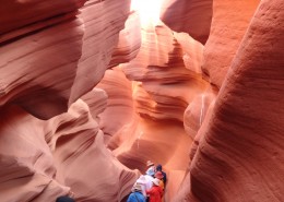 美国羚羊大峡谷风景图片