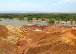 新疆五彩滩风景图片