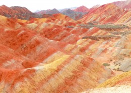 张掖丹霞地质公园风景图片