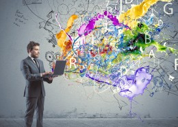 商务男人创意广告图片