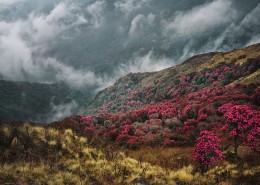 尼泊尔喜马拉雅山自然风景图片