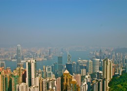 香港维多利亚港风景图片